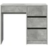 Stalas Betono pilka 90 x 37.5 x 75 cm Apdirbta mediena