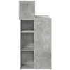 Stalas Betono pilka 90 x 48 x 101,5 cm Apdirbta mediena