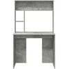 Stalas Betono pilka 91 x 50 x 149 cm Apdirbta mediena
