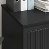 Stalas Juoda Apdirbta mediena 142,5 x 50 x 75 cm