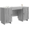 Stalas Pilka Sonoma Apdirbta mediena 142,5 x 50 x 75 cm