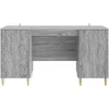 Stalas Pilka Sonoma 142,5 x 50 x 75 cm Apdirbta mediena