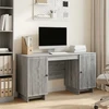 Stalas Pilka Sonoma Apdirbta mediena 142,5 x 50 x 75 cm