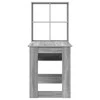 Stalas Pilkas Sonoma 122 x 67 x 145 cm Apdirbta mediena