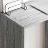 Stalas Pilkas Sonoma Apdirbta mediena 78,5 x 37 x 154,5 cm