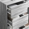 Stalas Pilkas Sonoma Apdirbta mediena 90 x 37.5 x 75 cm