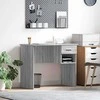 Stalas Pilkas Sonoma 90 x 49 x 75 cm Apdirbta mediena
