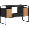 Stalas su saugojimo vieta Juodojo ąžuolo 120 x 50.5 x 75.5 cm