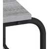 Stalas su saugojimo vieta Pilka Sonoma 113,5 x 52 x 75,5 cm
