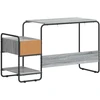 Stalas su saugojimo vieta Pilka Sonoma 131,5 x 50 x 75,5 cm