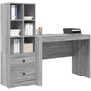 Stalas Pilkas Sonoma 145.5 x 50 x 127 cm 2 vnt.