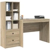 Stalas Sonoma ąžuolas 145.5 x 50 x 127 cm 2 vnt.