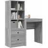 Stalas Pilkas Sonoma 105,5 x 34 x 127 cm 2 vnt.