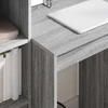 Stalas Pilkas Sonoma 105,5 x 50 x 127 cm 2 vnt.