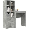 Stalas Betono pilka 105,5 x 34 x 127 cm 2 vnt.