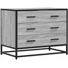 Stalčių spintelė Pilka Sonoma 70x41x56 cm Engineered Wood
