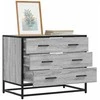 Stalčių spintelė Pilka Sonoma 70x41x56 cm Engineered Wood