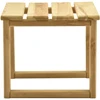 Staliukas prie saulės gulto, 30x30x26cm, impregnuota pušis