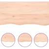Stalviršis, 100x40x(2-4)cm, neapdorotas ąžuolo medienos masyvas