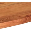 Stalviršis, 100x40x3,8cm, akacijos masyvas, ovalo formos