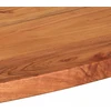 Stalviršis, 110x40x2,5cm, akacijos masyvas, ovalo formos