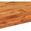Stalviršis, 140x60x2,5cm, akacijos masyvas, ovalo formos