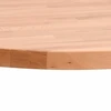 Stalviršis, 30x1,5cm, bukmedžio medienos masyvas, apskritas