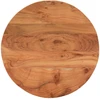 Stalviršis, Ø50x2,5 cm, akacijos medienos masyvas, apskritas