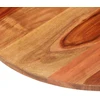 Stalviršis, 60cm, akacijos medienos masyvas, apskritas, 15–16mm