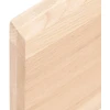 Stalviršis, 60x40x(2-4)cm, neapdorotas ąžuolo medienos masyvas