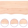 Stalviršis, 80x40x(2–6)cm, neapdorotas ąžuolo medienos masyvas