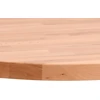 Stalviršis, Ø90x2,5 cm, bukmedžio medienos masyvas, apskritas