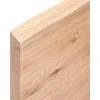 Stalviršis, šviesiai rudas, 60x40x(2-4) cm, medienos masyvas
