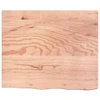 Stalviršis, šviesiai rudas, 60x50x(2-6) cm, medienos masyvas
