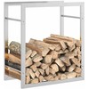 Stovas malkoms, 50x28x56cm, nerūdijantis plienas