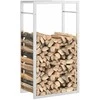 Stovas malkoms, 50x28x94 cm, nerūdijantis plienas