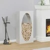 Stovas malkoms, balta, 50x23x100 cm, šaltai valcuotas plienas