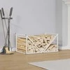 Stovas malkoms, balta, 70x43x34,5 cm, šaltai valcuotas plienas
