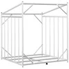Stovas malkoms su apdangalu nuo lietaus, 100,5x100,5x110,5cm