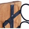 Stovas vynui skirtas 6 buteliams, 35x35x100cm, tikmedis