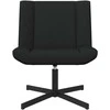Sukamasis krėslas Juoda 63 x 75 x 76 cm audinys