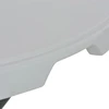 Sulankstomas baro stalas, baltas, 80x110cm, HDPE