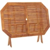 Sulankstomas sodo stalas, 135x85x75cm, akacijos masyvas