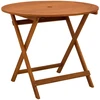 Sulankstomas sodo stalas Ruda Ø 90 x 75 cm
