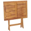 Sulankstomas sodo valgomojo stalas, 90x60x75cm, tikmedis