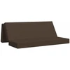 Čiužinys Sulankstomas Sofos Lova 200 x 67 x 45 cm Taupe