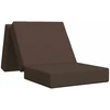 Čiužinys Sulankstomas Sofos Lova 75 x 67 x 45 cm Taupe