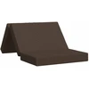 Čiužinys Sulankstomas Sofos Lova 80 x 67 x 45 cm Taupe