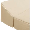 Sofa Sulankstomas Sofos Lova Kreminė 120 x 60 x 49 cm Audinys