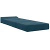 Sofa Sulankstomas Sofos Lova Mėlyna 70 x 60 x 63 cm Aksomas